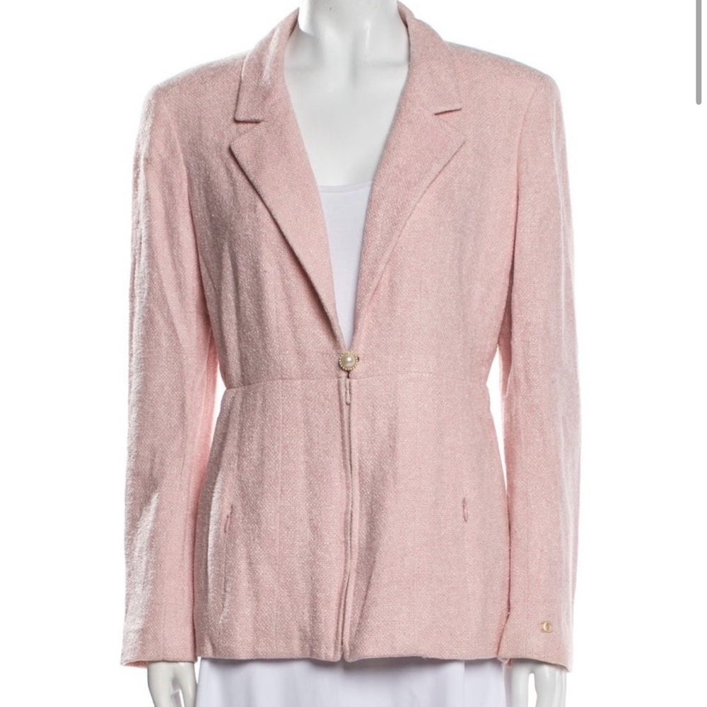 CHANEL Soft Pink Women's Blazer